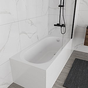 Ванна акриловая Vincea VBT-2B150-LG 150x70 белая с ножками купить в интернет-магазине Sanbest