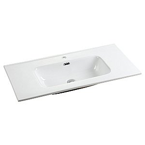 Тумба с раковиной Sancos Libra LB100ECH дуб чарльстон для ванной в интернет-магазине Sanbest