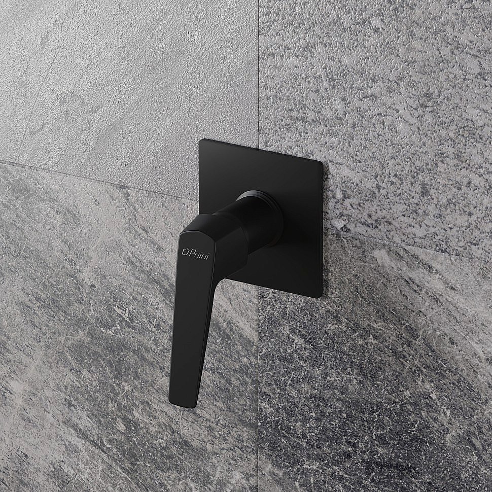 Смеситель для душа PAINI Bari RTYO690 черный купить в интернет-магазине сантехники Sanbest