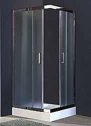 Душевой уголок Royal Bath RB100HPD-C-CH 100х100 матовый купить в интернет-магазине Sanbest