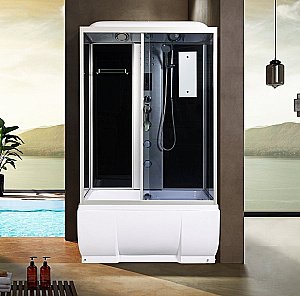 Душевая кабина RIVER VITIM 120/80/50 тонированная купить в интернет-магазине Sanbest