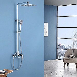 Душевая система ABBER Wasserfall AF8616L хром купить в интернет-магазине сантехники Sanbest