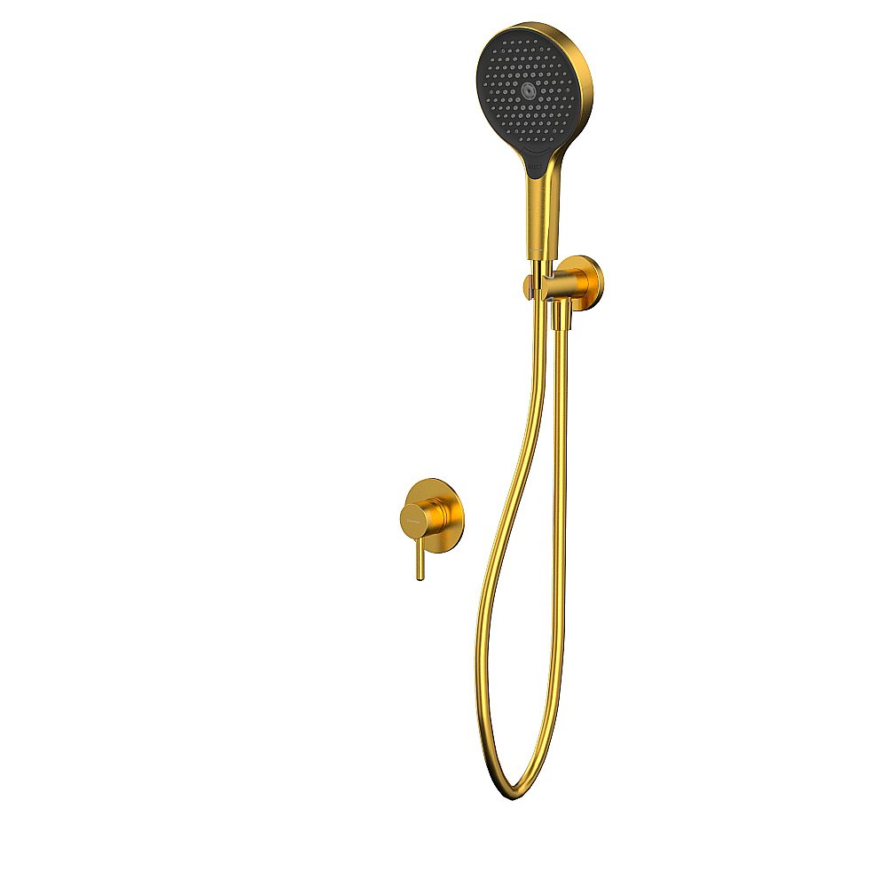 Смеситель для душа WhiteCross Y YSET02TOPGLB золото брашированное купить в интернет-магазине сантехники Sanbest