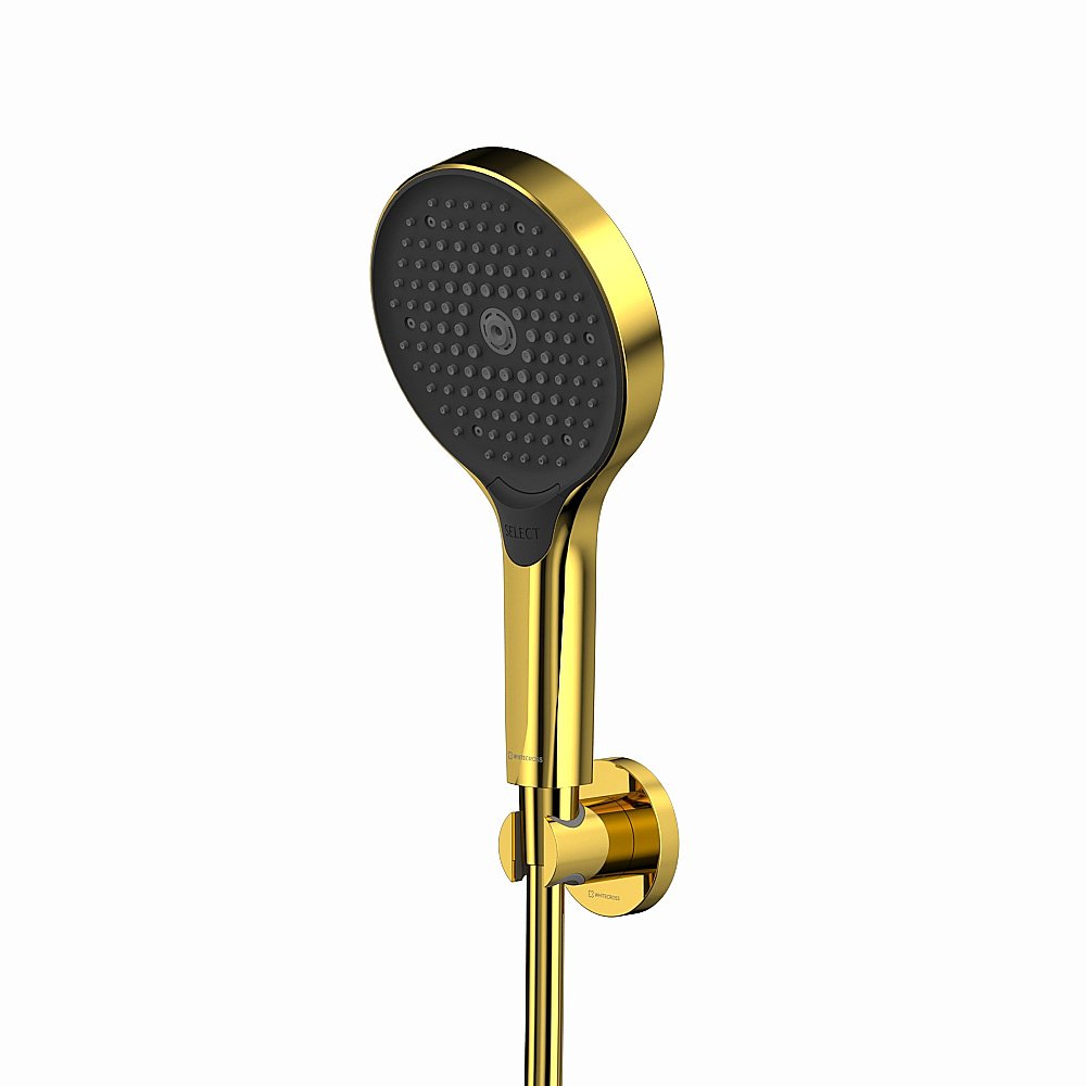 Душевой гарнитур WhiteCross SET50TOPGL золото купить в интернет-магазине сантехники Sanbest