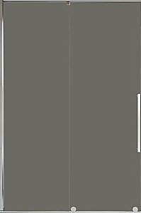 Душевая дверь без пристенного профиля Vincea Arno VDS-1A120CL 120 стекло прозрачное/профиль хром купить в интернет-магазине Sanbest