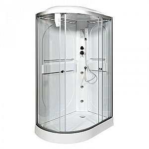 Душевая кабина DTO L602 R 98702 120x80 LED с гидромассажем купить в интернет-магазине Sanbest