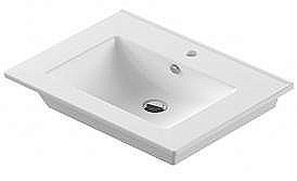 Умывальник AQWELLA Quadro 60 Sanita Luxe купить в интернет-магазине сантехники Sanbest