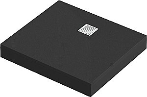 Душевой поддон Good Door Essentia 80х80 ЛП00319 черный купить в интернет-магазине Sanbest