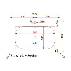 Раковина Oliveeka 70 M115B70 темно-коричневая купить в интернет-магазине Sanbest