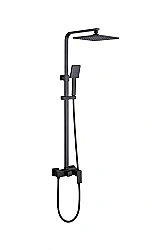 Душевая система ABBER Daheim AF8220BL черный матовый купить в интернет-магазине сантехники Sanbest