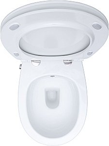 Унитаз Allen Brau Fantasy 4.11HC1.20 безободковый, с крышкой микролифт, белый купить в интернет-магазине Sanbest