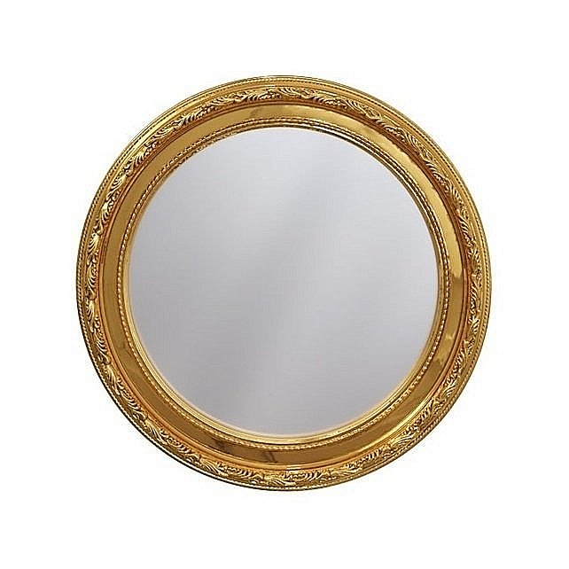 Зеркало Caprigo PL 305 Золото в ванную от интернет-магазине сантехники Sanbest