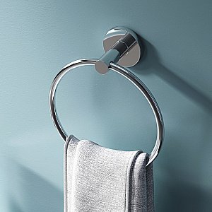 Полотенцедержатель кольцо AM.PM X-Joy A85A34400 хром купить в интернет-магазине сантехники Sanbest