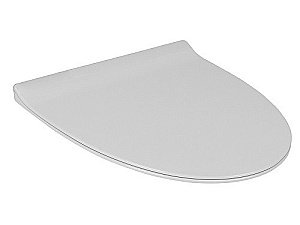 Унитаз подвесной Ceramalux CL-2100 белый, безободковый, с крышкой микролифт купить в интернет-магазине Sanbest