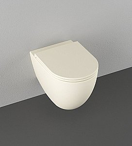 Унитаз подвесной Isvea Infinity 10NF02001SV-2K слоновая кость матовый, безободковый купить в интернет-магазине Sanbest
