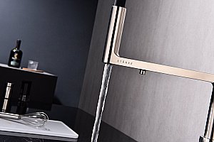 Смеситель для кухни Paulmark Tornado To213402-BS брашированная сталь купить в интернет-магазине сантехники Sanbest