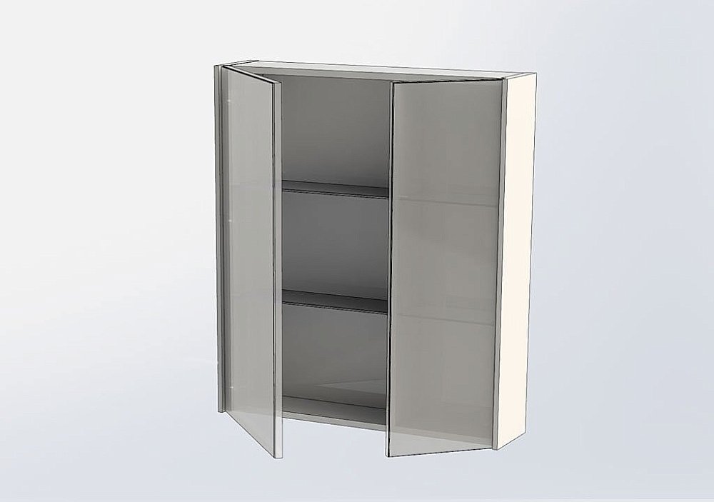 Зеркальный шкаф Aquanet Тулон 75 купить в интернет-магазине сантехники Sanbest