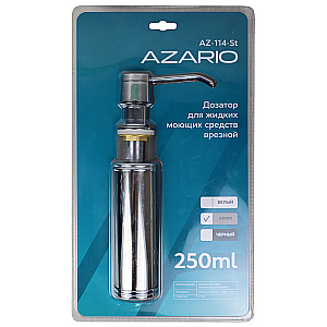 Диспенсер Azario AZ-114-St хром купить в интернет-магазине сантехники Sanbest