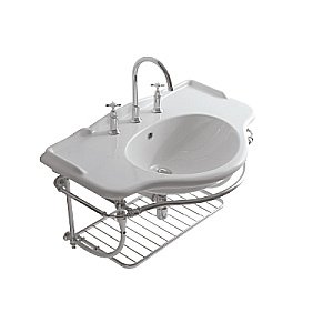 Раковина Globo Paestum 110 PA022.BI*1 белая купить в интернет-магазине Sanbest