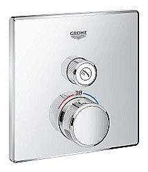 Смеситель для душа Grohe Grohtherm SmartControl 29123000 хром купить в интернет-магазине сантехники Sanbest