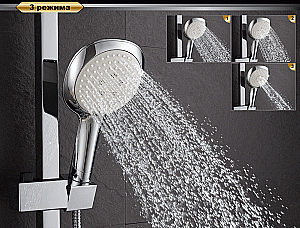 Душевая система D&K Berlin Freie DA1433701A01 купить в интернет-магазине сантехники Sanbest