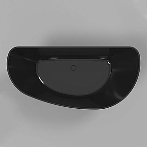 Ванна WhiteCross Topaz 170x80 черный глянец купить в интернет-магазине Sanbest