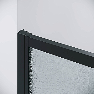 Душевой уголок Grossman Cosmo 130х100 120.K33.02.1310.21.02 стекло шиншилла/профиль черный матовый купить в интернет-магазине Sanbest