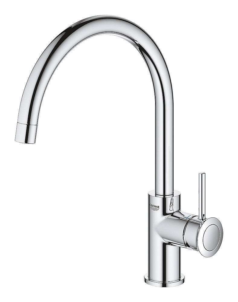 Смеситель для кухни Grohe BauClassic 31535001 хром купить в интернет-магазине сантехники Sanbest