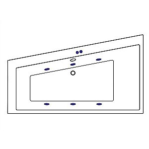 Ванна акриловая EXCELLENT Sfera SOFT WAEX.SFL17.SOFT.GL 170x100 белая с гидромассажем купить в интернет-магазине Sanbest