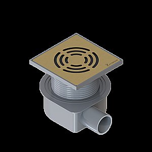 Душевой трап Boheme Smart Design 15 984-15-MG матовое золото купить в интернет-магазине Sanbest