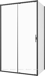 Душевой уголок Allen Brau Priority 130x90 3.32035.MG/3.32060.MG стекло прозрачное/профиль брашированный графит купить в интернет-магазине Sanbest