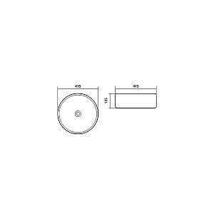 Раковина Aquatek Европа 41,5 AQ5558-00 белая купить в интернет-магазине Sanbest