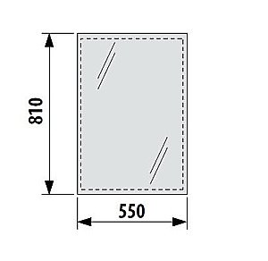 Зеркало Jika Clear 4.5571.1 55x81 в ванную от интернет-магазине сантехники Sanbest