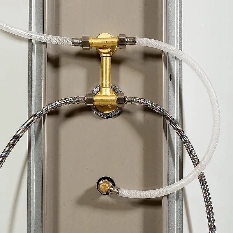 Душевая кабина DTO L 710 100х100 с г/м купить в интернет-магазине Sanbest