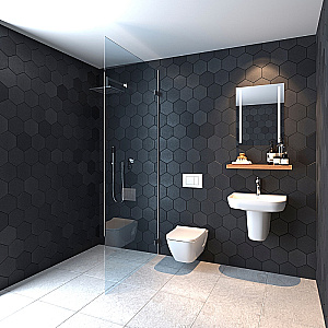 Кнопка для инсталляции Geberit Delta 30 115.137.11.1 альпийский белый купить в интернет-магазине сантехники Sanbest