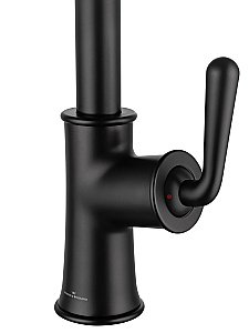 Смеситель для кухни с выдвижным изливом WONZON & WOGHAND, Черный матовый (WW-88439008A-MB) купить в интернет-магазине сантехники Sanbest