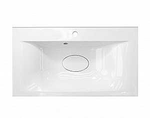 Тумба с раковиной Эстет Bali Classic 80 белая для ванной в интернет-магазине Sanbest