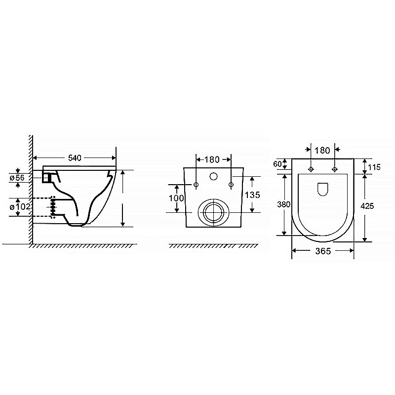 Инсталляция для унитаза Azario AZ-8010-1000 купить в интернет-магазине сантехники Sanbest