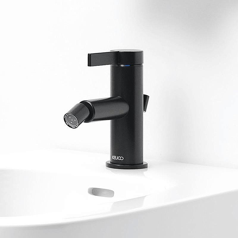 Смеситель для биде KEUCO IXMO PURE 59509371000 черный матовый купить в интернет-магазине сантехники Sanbest