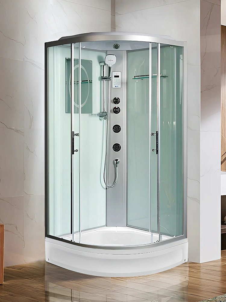 Душевая кабина WeltWasser Werra XL 10000014045 90х90 с поддоном купить в интернет-магазине Sanbest