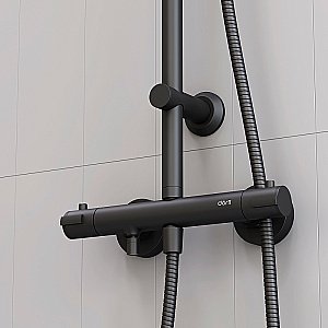 Душевая система Dorff Futura D0710522 черная купить в интернет-магазине сантехники Sanbest