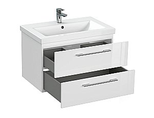 Мебель для ванной подвесная Cersanit LARA 70 белая для ванной в интернет-магазине Sanbest