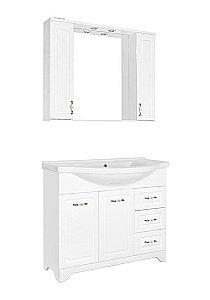 Тумба с раковиной Style Line Олеандр-2 100 для ванной в интернет-магазине Sanbest