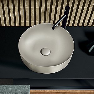 Раковина накладная Kerasan Nolita 40 534459 Grigio matt купить в интернет-магазине Sanbest