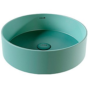 Раковина Creavit Loop 45 LP145-00NY00E-0000 зеленый нил матовый купить в интернет-магазине Sanbest