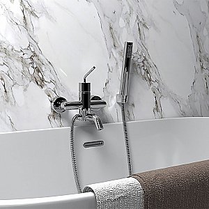 Смеситель для ванны PAINI Pixel 81CR100NEWKM хром купить в интернет-магазине сантехники Sanbest