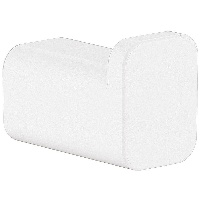 Крючок Hansgrohe AddStoris 41742700 белый матовый купить в интернет-магазине сантехники Sanbest