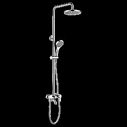 Душевая система Elghansa 2330524-2C (Set-29) хром купить в интернет-магазине сантехники Sanbest