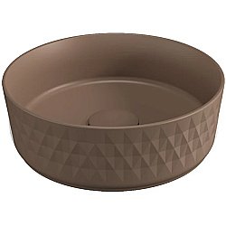 Раковина ISVEA Davanti 36 10NF67036SV-2H коричневый матовый купить в интернет-магазине Sanbest