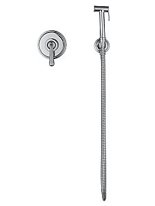 Смеситель с гигиеническим душем встраиваемый WONZON & WOGHAND STEAM, Хром (WW-88849008-CR) купить в интернет-магазине сантехники Sanbest